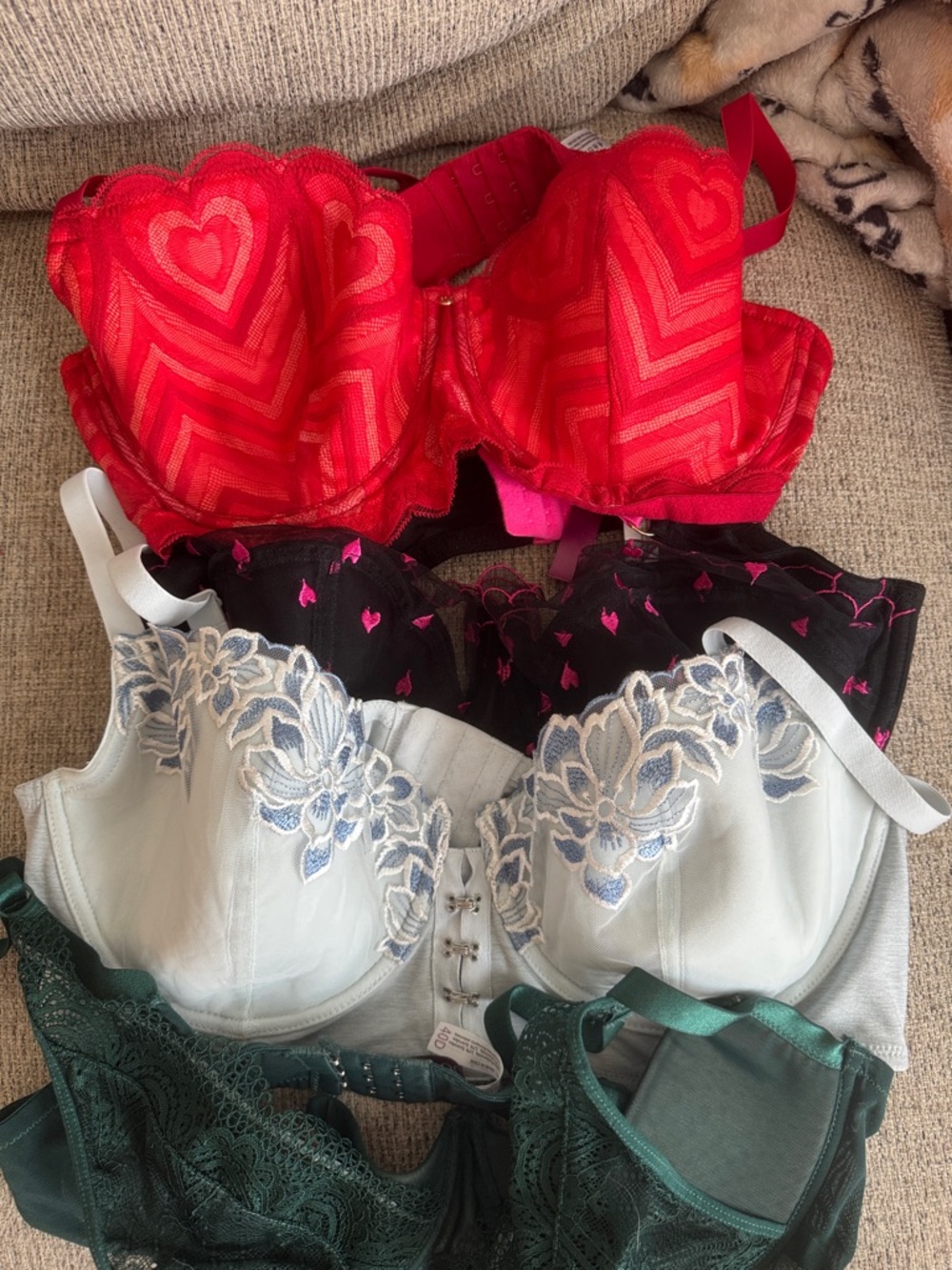 4 Adore Me lightly lined underwire bras